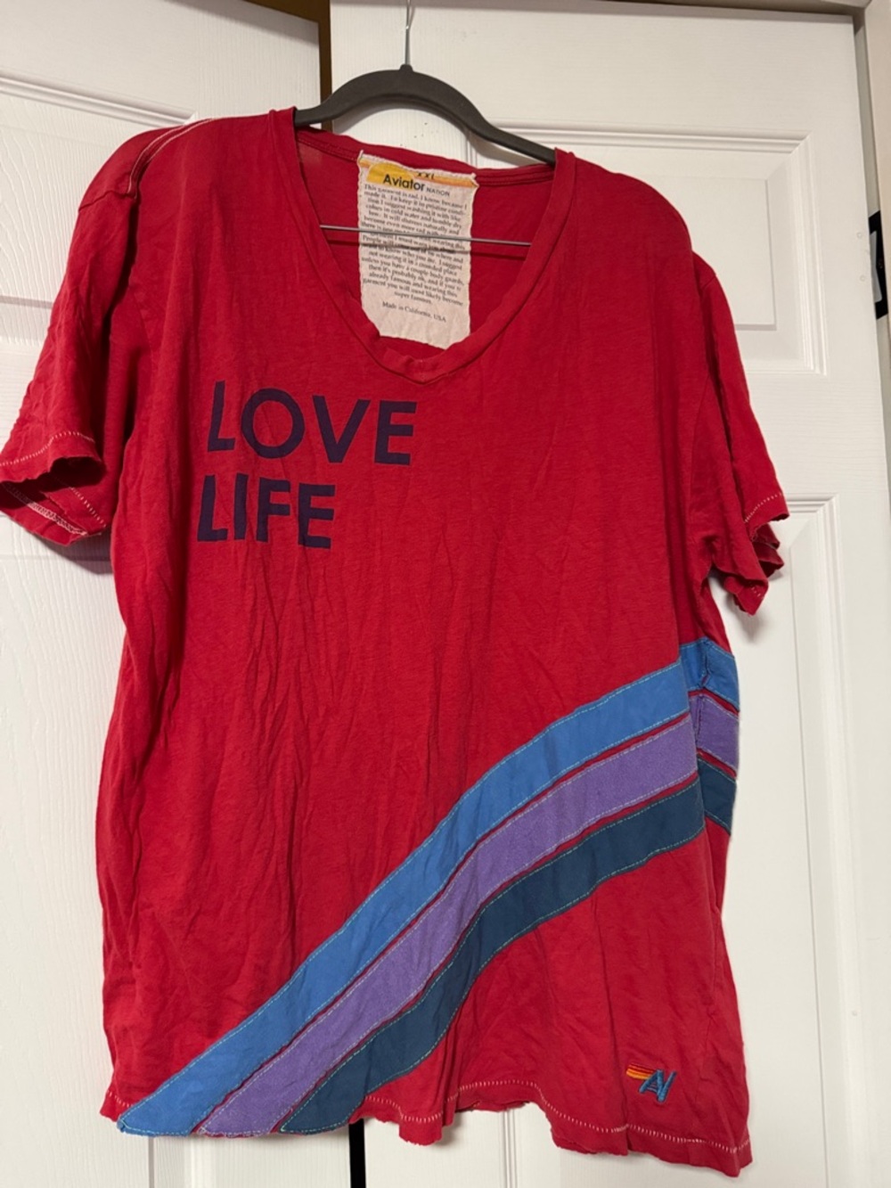 Aviator Nation Love Life Tee XXL